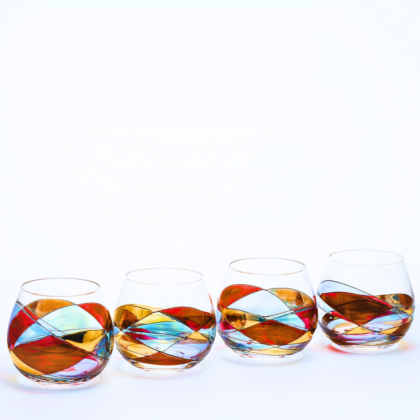 Stemless Ballon Wine Glass